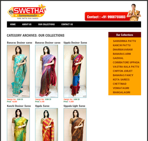 Website Design Template 51110: clothes store shop cart prices fashion