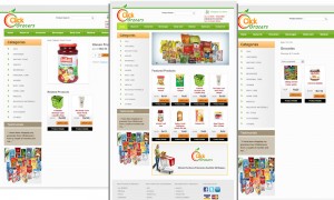 Grocery and Kirana Website Design